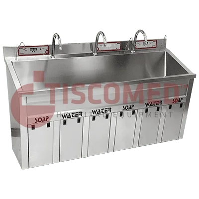 TOHS 1300 Triple Station Surgical Scrub Sink