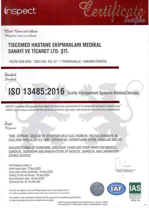 Medical Device Compliance Certificate - VOLLEY Medical Technology Co., Ltd.